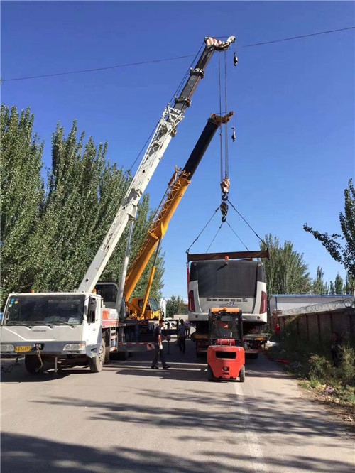 大荔县港口集装箱搬运案例